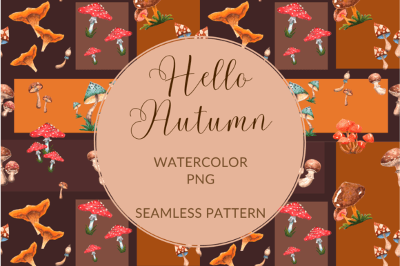 Autumn Seamless Pattern PNG: A Versatile Design for Creative and Practical Use