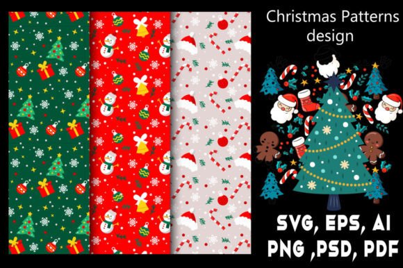 Christmas Pattern Design: A Festive Visual Language