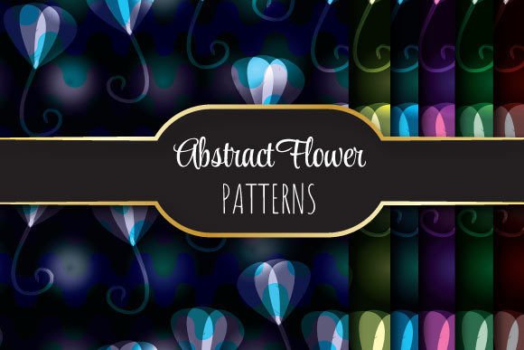 Glowing Flowers: Radiant Vector Patterns for Real Projects