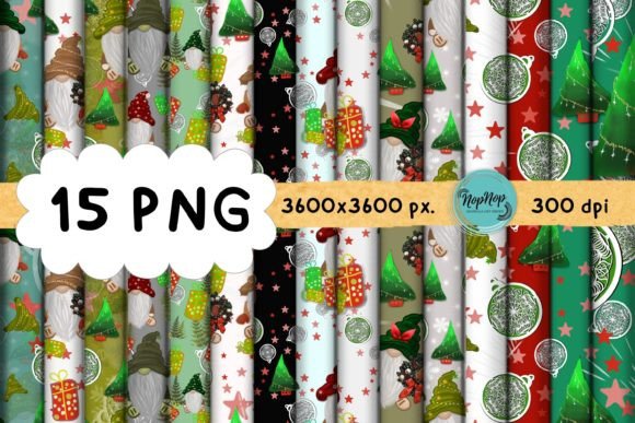 Happy Gnomes Pattern V.2: A Festive Design for Every Project