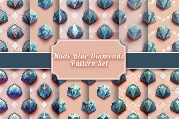 Nude Blue Diamonds