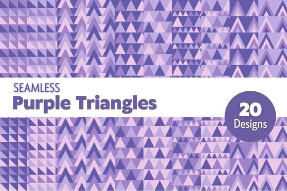 Purple Triangles: A Versatile Design Element for Modern Creative Projects