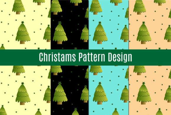 Seamless Christmas Tree Patterns: A Versatile Tool for Designers and Crafters