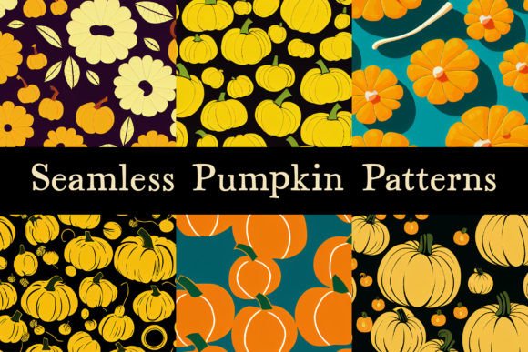 Seamless Pumpkin Pattern