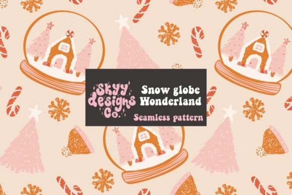 Snow Globe Christmas Seamless Pattern: A Strategic Design for Creative and Business Success