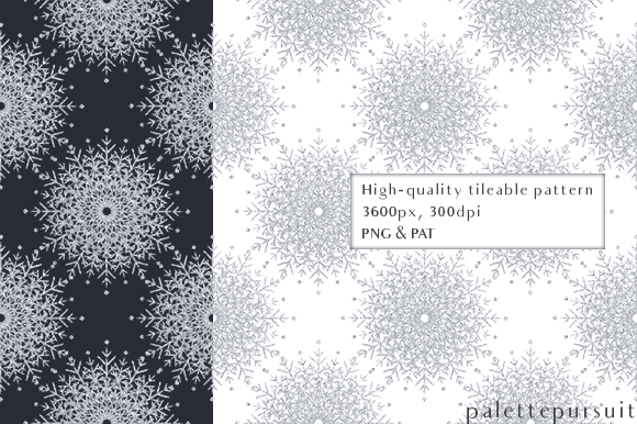 Strategic Use of Silver Snowflake Christmas Pattern 013 for Creative and Business Success