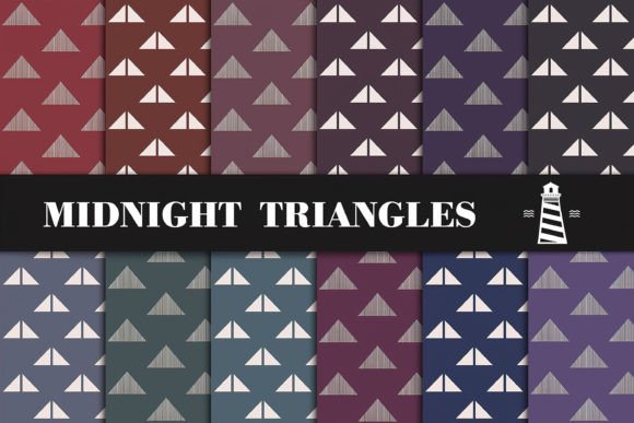 Triangle Paper Dark Tone Backgrounds