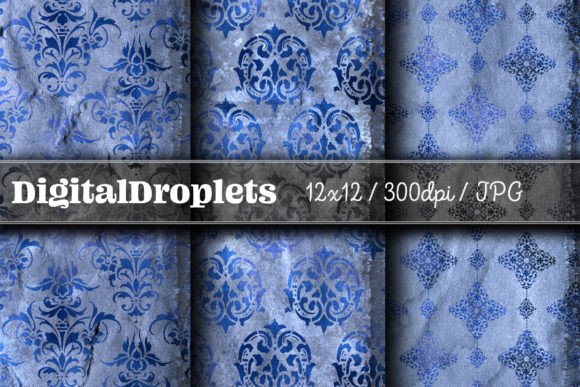 Vintage Damask Scrapbook Vol. 3 FREE
