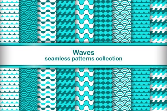 Waves Seamless: A Versatile Design for Creative Projects